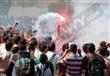 طلاب القاهرة يشعلون الشماريخ رغم التواجد الأمني (9)