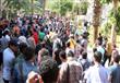 طلاب القاهرة يشعلون الشماريخ رغم التواجد الأمني (12)