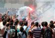 طلاب القاهرة يشعلون الشماريخ رغم التواجد الأمني (18)