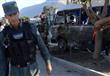 انتشار امني في موقع التفجير في كابول في 21 تشرين ا
