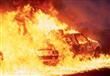 ارشيفية - حادث حريق سيارة