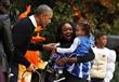 أوباما احتفل بعيد القديسين رغم عدم ارتدائه لملابس تنكرية (أ ف ب)                                                                                      