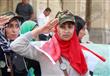 طالبات بجامعة القاهرة يتظاهرن طلباً للتجنيد في الجيش (15)                                                                                             