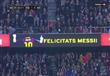 لاعبو برشلونة يحتفلون بميسي                                                                                                                           
