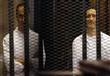صورة ارشيفية لاحد محاكمات علاء وجمال مبارك