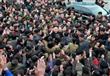 حشود تحيط بالزعيم الكوري الشمالي كيم جونغ اون خلال