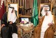 العاهل السعودي وأمير قطر