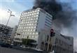 مراسل ''مصراوي'': سبب حريق فندق المدينة ''نشارة خش