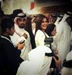 إليسا بالأبيض في سباق الفروسية في البحرين                                                                                                             
