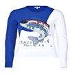 KENZO Two-Tone Sweater with Print _AED1,450                                                                                                           