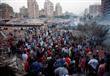 مصراوي يرصد آثار هدم عقار في محيط ''الدستورية'' ومحاولات إنقاذ الضحايا 