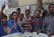 أعضاء بمجلس اتحاد عمال مصر الديمقراطي يعتصمون بوزا