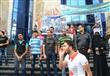 بالصور- متظاهرون يطالبون بمحاكمة طنطاوي والسيسي