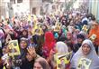 نظم المنتمون الإخوان تظاهرة مطالبة للأهالي بمقاطعة