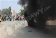 بالفيديو والصور.. أنصار الإخوان يقطعون الطريق بعين شمس