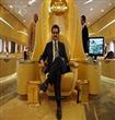 Prince Alwaleed in his plane                                                                                                                          