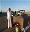 سعودى يقوم بتعديل سيارته التى ابتكرها بنفسه 