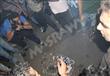بالصور.. متظاهرو السفارة الفلسطينية يحرقون العلم الإسرائيلي