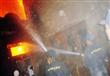 مجهولون يشعلون النيران بنقطة شرطة بمدينة العاشر من