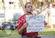 بالصور.. أعضاء نادي الجزيرة يتظاهرون احتجاجًا على ''مذبحة القطط''