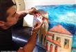 فنان مكسيكي يرسم لوحات للفنانين بمعجون الأسنان