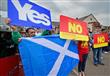 الاستفتاء التاريخي الخاص باستقلال اسكتلندا لم يلق 