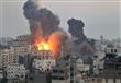  الهجوم الإسرائيلي علي قطاع غزة                   