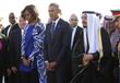 اطلالة ميشيل أوباما في السعودية تثير جدلا بتويتر