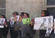 سيدات يتظاهرن بطلعت حرب تنديدا بمقتل شيماء الصباغ  (7)                                                                                                