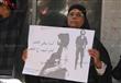 سيدات يتظاهرن للتنديد بمقتل شيماء الصباغ (2)                                                                                                          