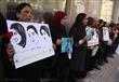 سيدات يتظاهرن للتنديد بمقتل شيماء الصباغ (5)                                                                                                          