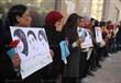 سيدات يتظاهرن للتنديد بمقتل شيماء الصباغ (6)                                                                                                          