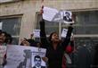 سيدات يتظاهرن للتنديد بمقتل شيماء الصباغ (13)                                                                                                         