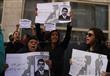 سيدات يتظاهرن للتنديد بمقتل شيماء الصباغ (14)                                                                                                         