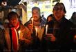 وقفة احتجاجية بالشموع بميدان طلعت حرب تنديدًا بأحداث الصحيفة الفرنسية (10)                                                                            
