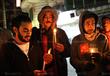 وقفة احتجاجية بالشموع بميدان طلعت حرب تنديدًا بأحداث الصحيفة الفرنسية (13)                                                                            