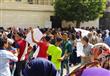 طلاب الثانوية يتظاهرون ضد درجات الغياب (2)                                                                                                                                                              