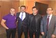 عمرو دياب مع رئيس قناة MBC مصر محمد عبد المتعال وا