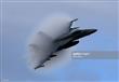 الطائرة F-18 لحظة اختراقها حاجز الصوت (3)                                                                                                                                                               