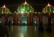 أحد المساجد في صنعاء يكتسى بالأنوار احتفالا بمولد النبى                                                                                                                                                 