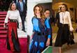 اطلالات الملكة رانيا خلال عام 2015