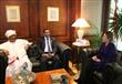 لقاء الدكتورة حسن نصر مع وزير التعاون الدولي السود