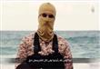 صورة من مقطع الفيديو الذي بثه تنظيم داعش لإعدام المصريين المختطفين                                                                                                                                      