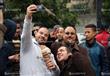 متظاهرون يكسرون القلل أمام السفارة القطرية بالقاهرة (7)                                                                                                                                                 