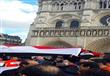مسيرة من كنيسة ''نوترام دي باريس'' إلى برج إيفل بفرنسا لتأييد الجيش المصري (17)                                                                                                                         
