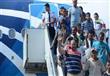 عودة 138 مصريا نازحا من ليبيا على طائرة من مطار جر