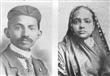 غاندي-وزوجته-كاستوربا-عام-1902                                                                                                                                                                          
