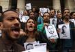 وقفة احتجاجية للمحامين للتنديد بمقتل كريم حمدي وأحمد سعيد  (7)                                                                                                                                          