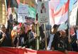 يمنيون يتظاهرون في العاصمة البريطانية لندن أمس تأي
