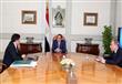اجتماع الرئيس السيسي مع حسام الدين مغازي                                                                                                                                                                